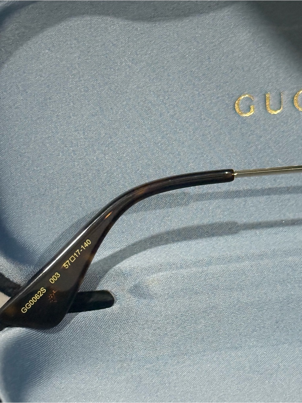 Authentic Gucci Aviator Sunglasses - Picture 3 of 4